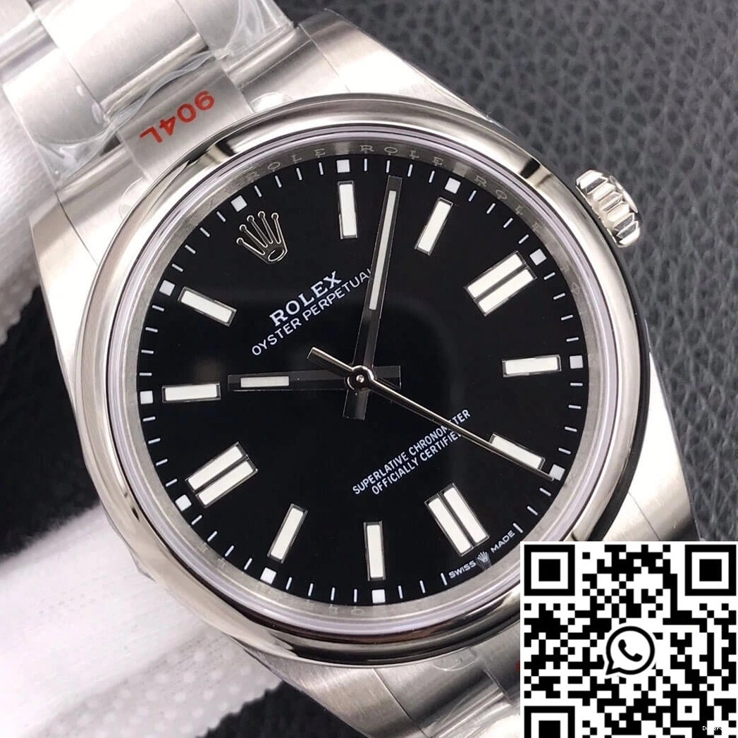 Black Dial Perpetual Rolex Factory EW Oyster 41MM M124300-0002 0401
